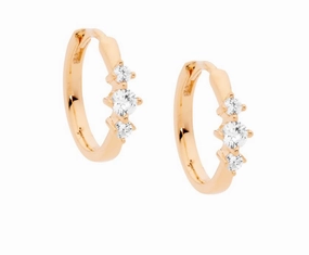 14mm Hoop Earrings - 2 colours