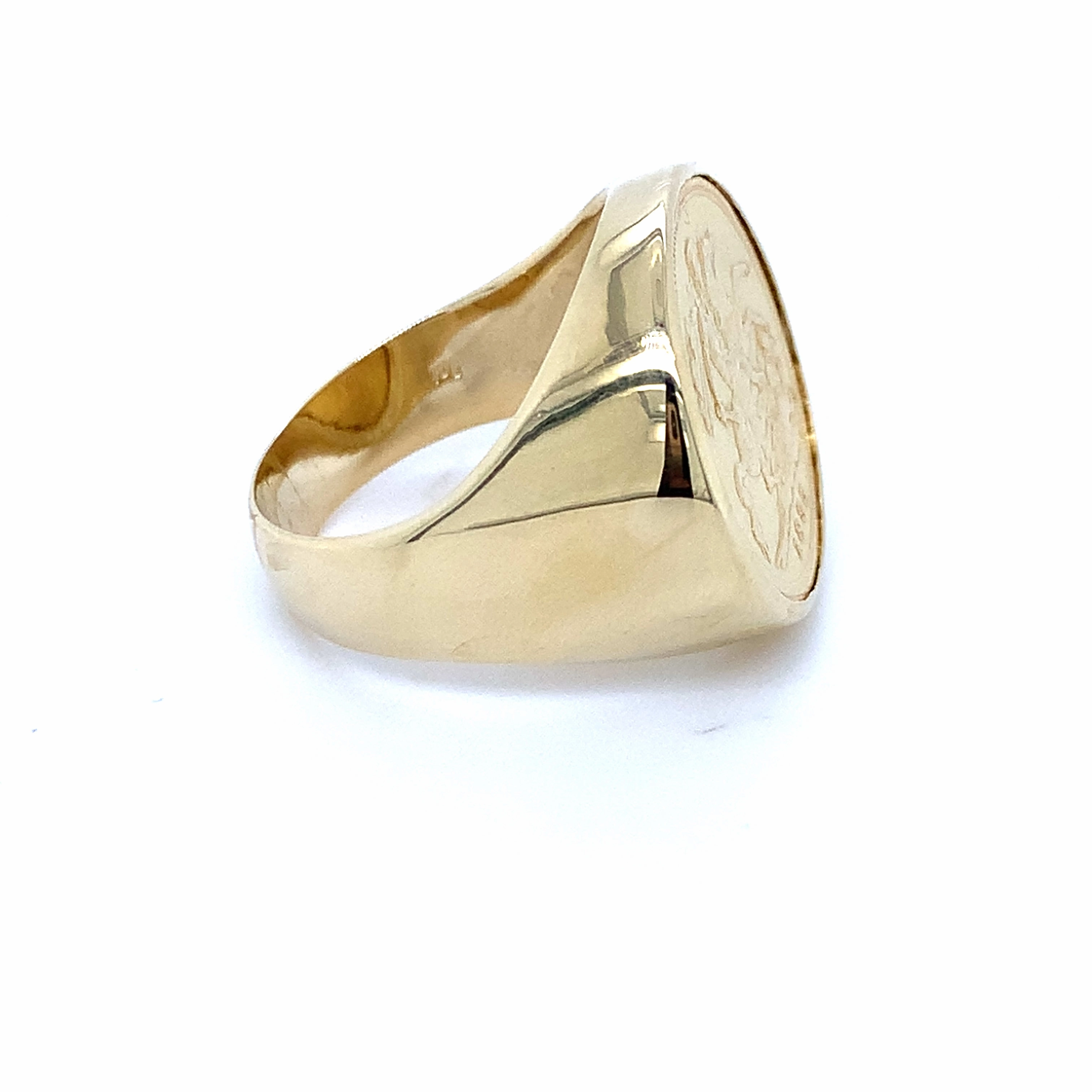 1895 Half Sovereign Ring