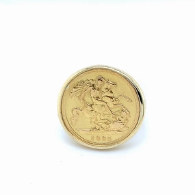 1895 Half Sovereign Ring