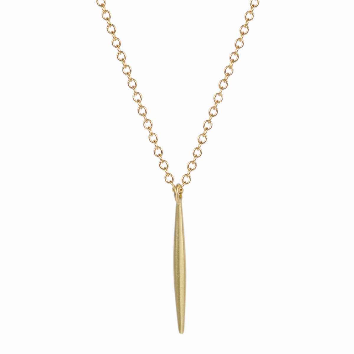 18K Gold Large Lure Pendant