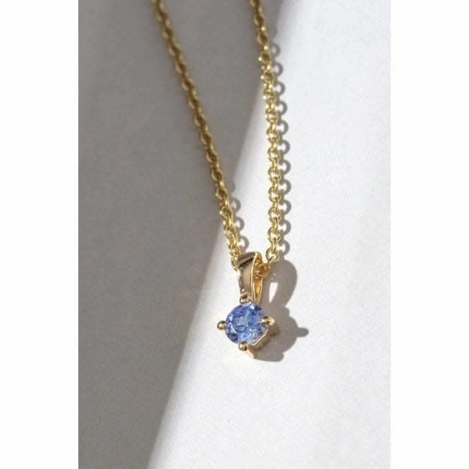 18k Gold Plated Princess Piccolo Pendant SJ-P4MMRD-BLN-YG-45