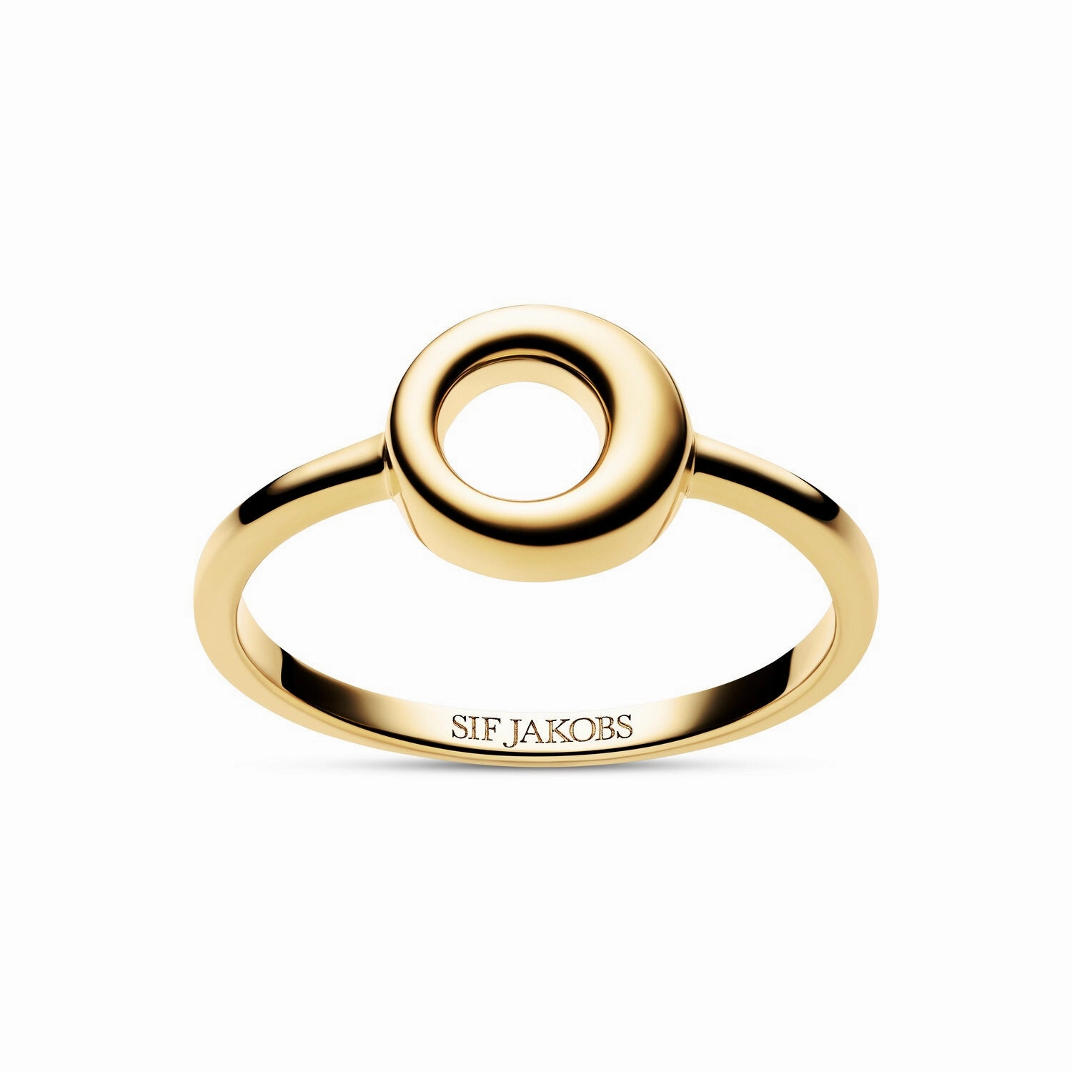 18K Gold Plated Selene Ring SJ-R2710-YG