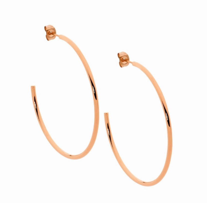 40mm Hoop Earrings - 3 colours
