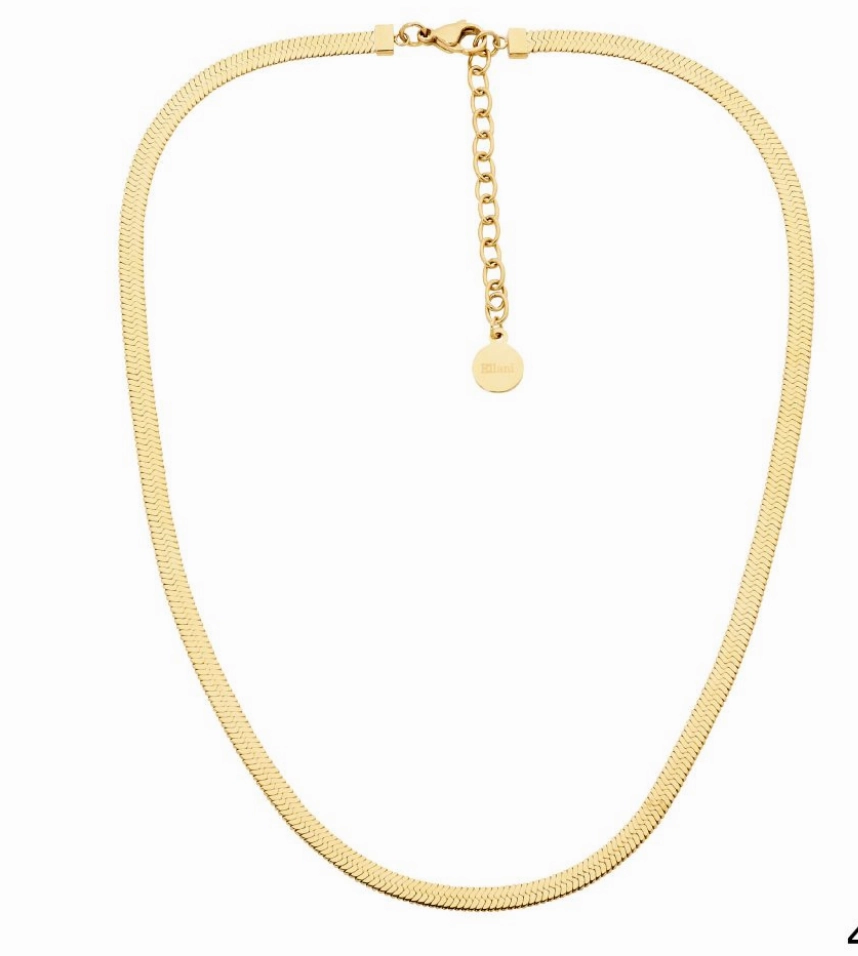 4mm Herringbone Chain - 3 colours