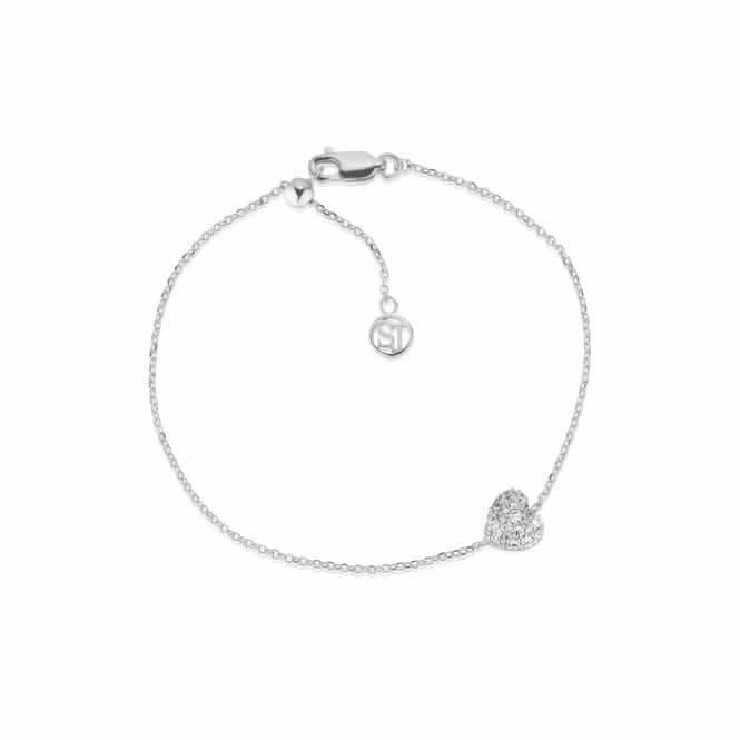 925 Sterling Silver Caro Bracelet SJ-B72358-CZ