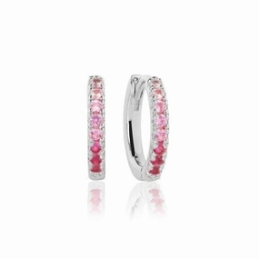 925 Sterling Silver Ellera Medio Earrings SJ-E2859-GPK