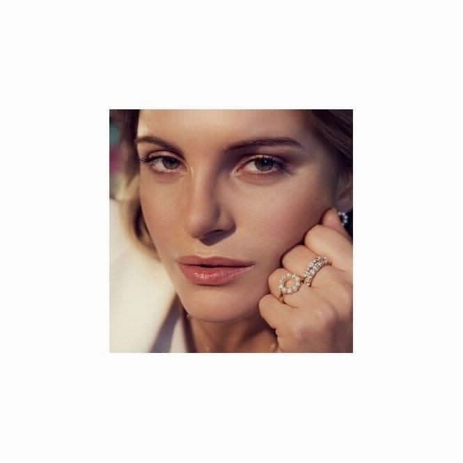 925 Sterling Silver Ellera Ovale Ring SJ-R2416-CZ
