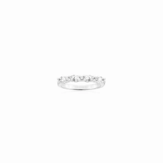 925 Sterling Silver Ellera Ovale Ring SJ-R2416-CZ