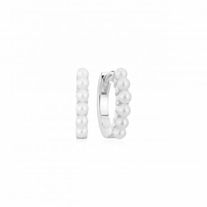 925 Sterling silver Ellera Perla Medio Earrings SJ-E2859-P