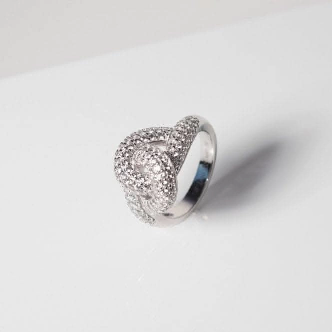 925 Sterling Silver Imperia Ring SJ-R10752-CZ-50