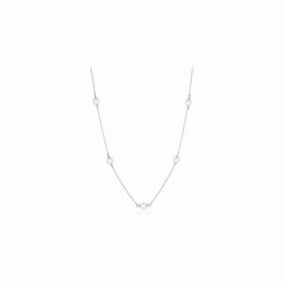 925 Sterling Silver Padua Cinque Necklace SJ-N22225-P