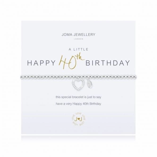 A Little 40Th Birthday Bracelet 2073