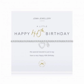A Little 40Th Birthday Bracelet 2073