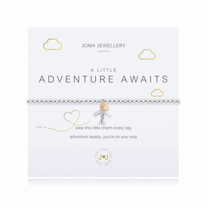 A Little Adventure Awaits Airplane Bracelet 3099