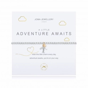 A Little Adventure Awaits Airplane Bracelet 3099