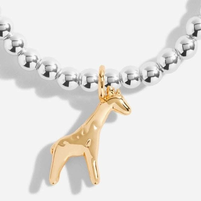 A Little Born To Be Wild! Silver 15.5cm Stretch Bracelet C554
