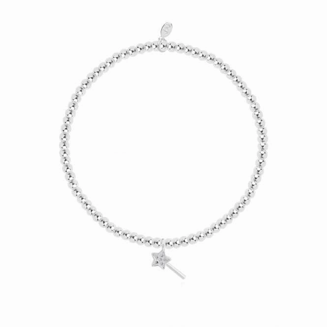 A Little Fairy Grandmother Silver 17.5cm Stretch Bracelet 4357
