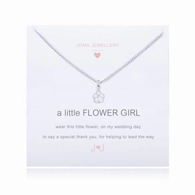A Little Flower Girl Necklace C052