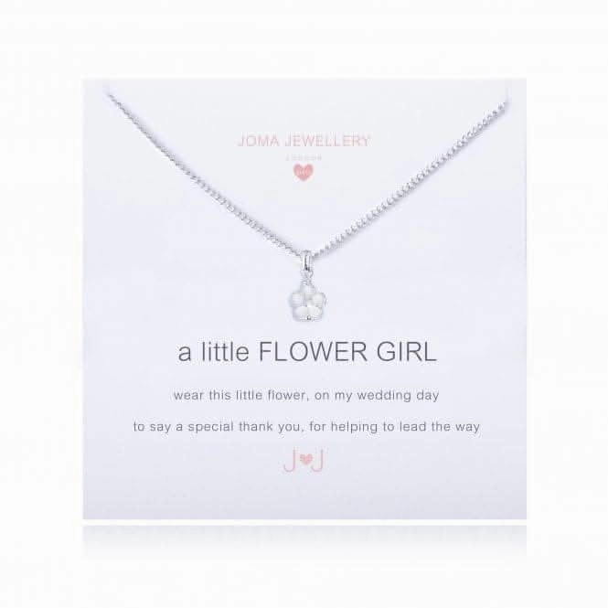 A Little Flower Girl Necklace C052