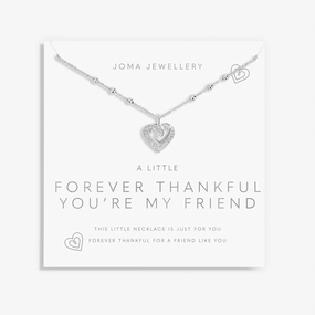 A Little Forever thankful You Are My Friend Necklace 8690