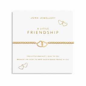 A Little Friendship Gold Plated Bracelet 7589