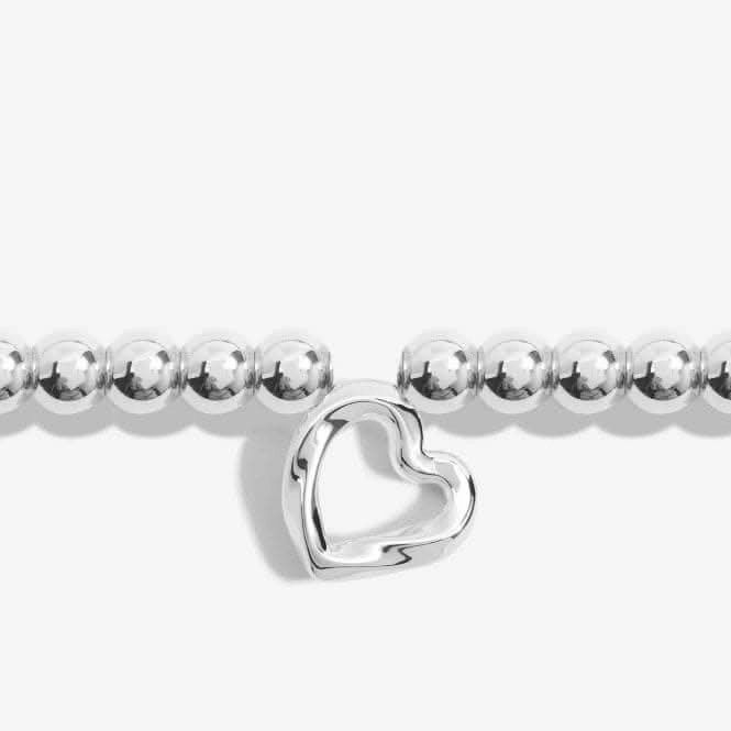 A Little From the Heart Silver Plated 17.5cm Bracelet 7008