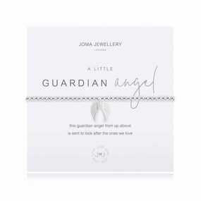 A Little Guardian Angel Silver 17.5cm Bracelet 4086