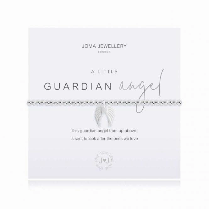 A Little Guardian Angel Silver 17.5cm Bracelet 4086