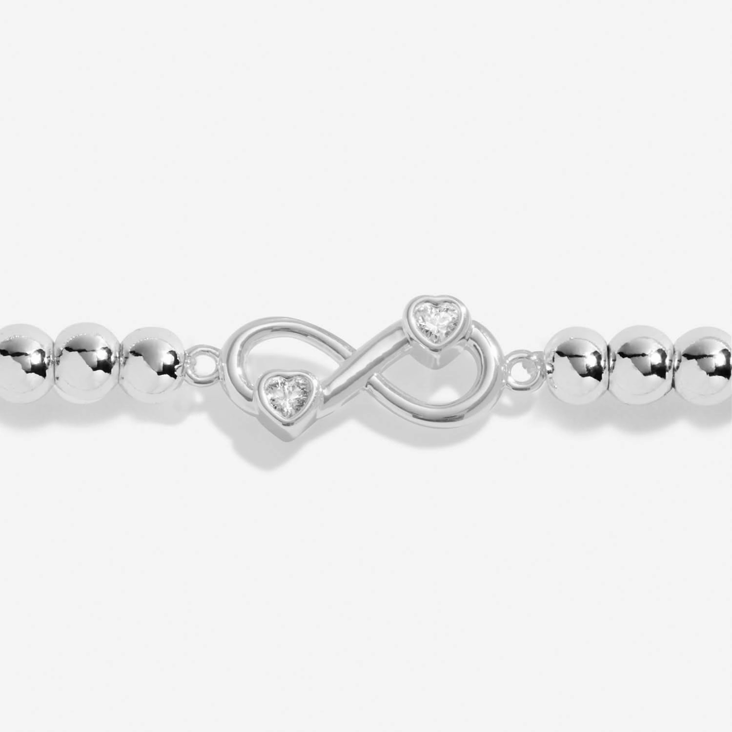 A Little Happiest With You Silver Plated Bracelet 8156
