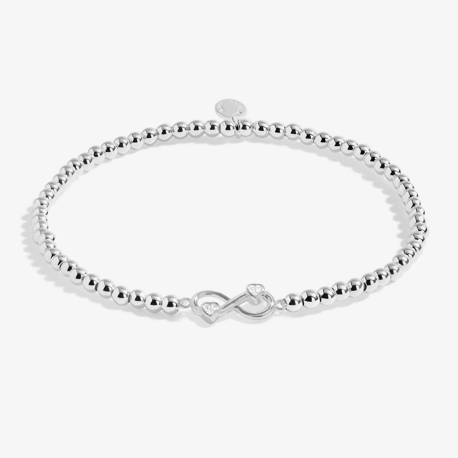 A Little Happiest With You Silver Plated Bracelet 8156