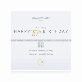 A Little Happy 70th Birthday Bracelet 2672