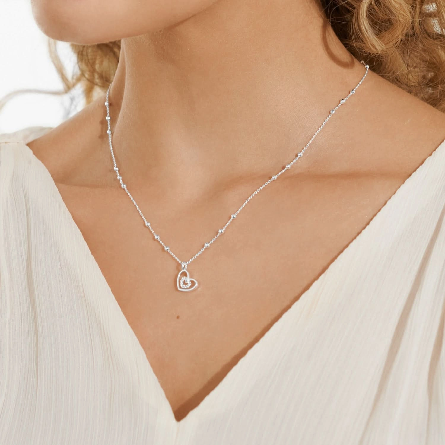 A Little Happy Birthday Auntie Silver Plated Necklace 7811