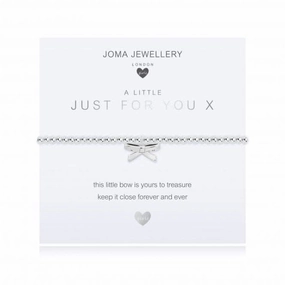 A Little Just For You X Silver 15.5cm Stretch Bracelet C484