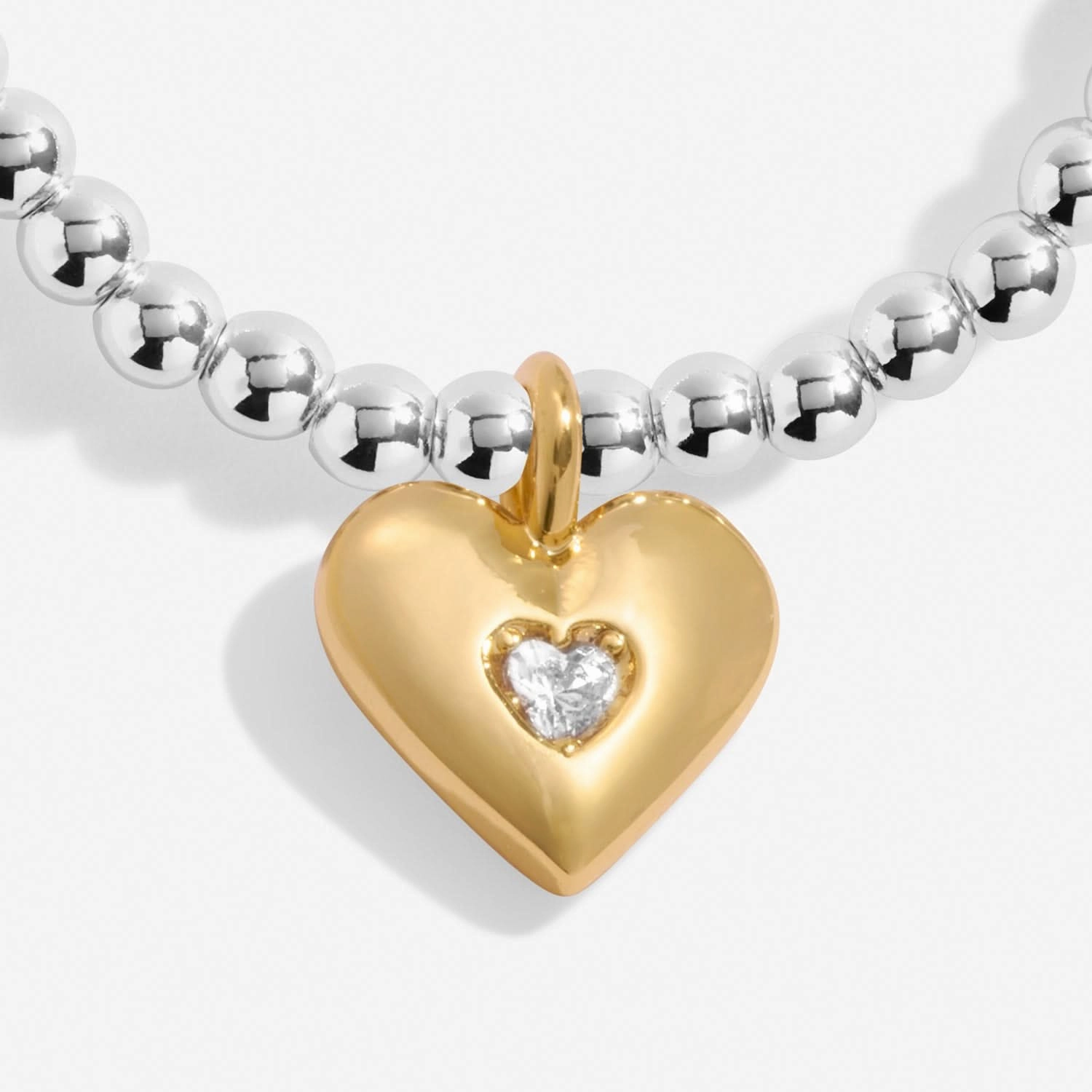 A Little Love You With All My Heart Silver Plated Bracelet 8164