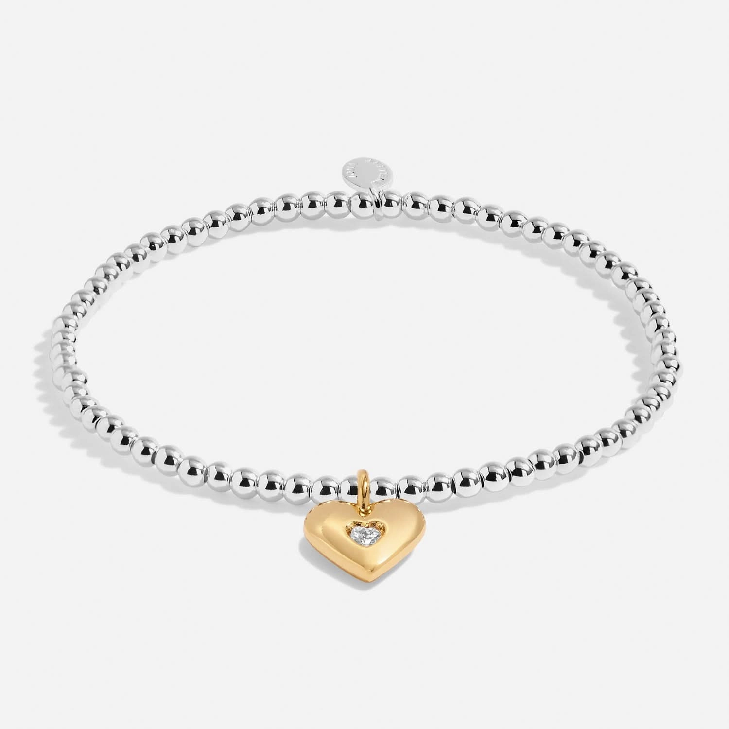 A Little Love You With All My Heart Silver Plated Bracelet 8164