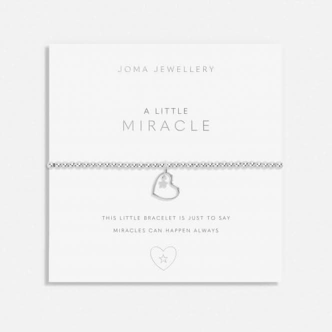 A Little Miracle Silver Plated 17.5cm Bracelet 7007
