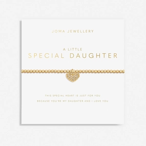A Little Special Daughter Gold Plated Bracelet 7601