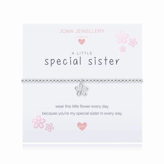 A Little Special Sister 10.5cm Stretch Bracelet C447