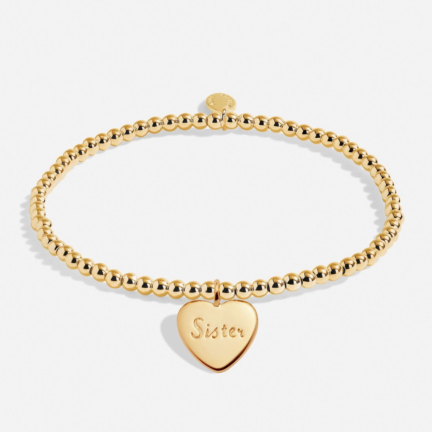 A Little Super Sister Gold Plated Bracelet 7587