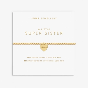 A Little Super Sister Gold Plated Bracelet 7587