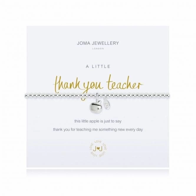 A Little thank You Teacher Bracelet 2212