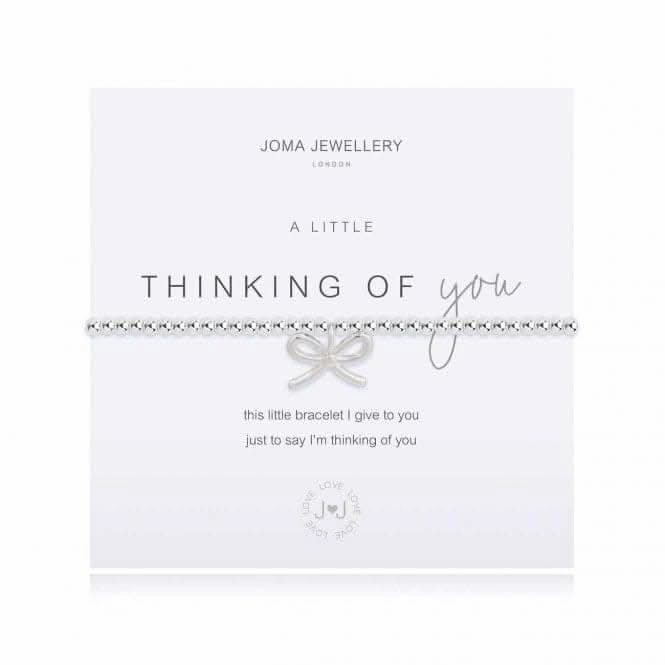 A Little Thinking Of You Silver 17.5cm Bracelet 4087
