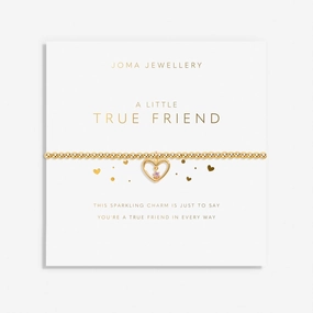 A Little True Friend Gold Plated Bracelet 8214