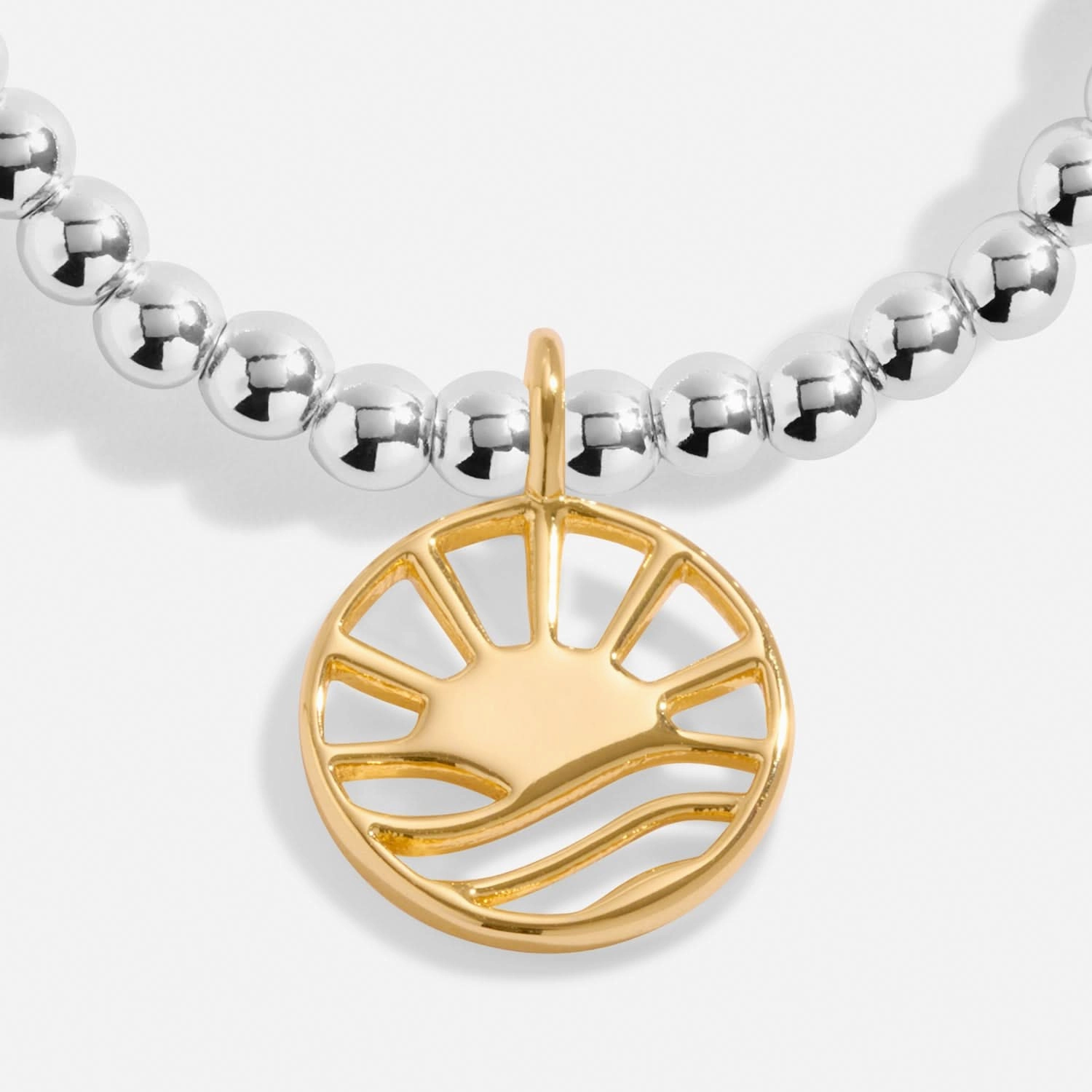 A Little Trust In the Magic of New Beginnings Silver & Gold Plated Bracelet 8154
