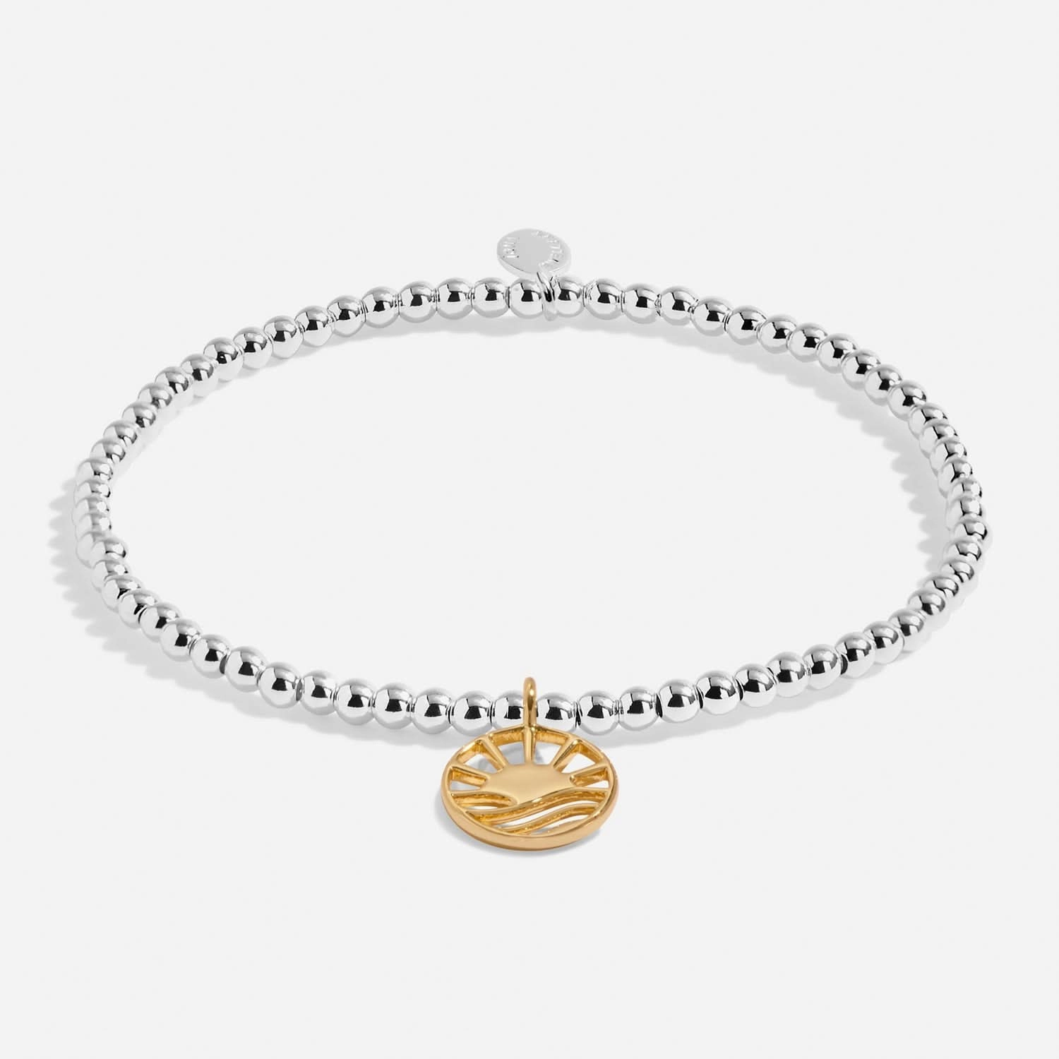A Little Trust In the Magic of New Beginnings Silver & Gold Plated Bracelet 8154
