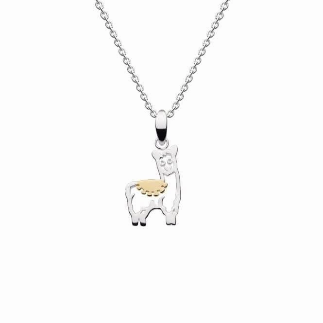 Alpaca with Gold Plate Pendant 9367GD