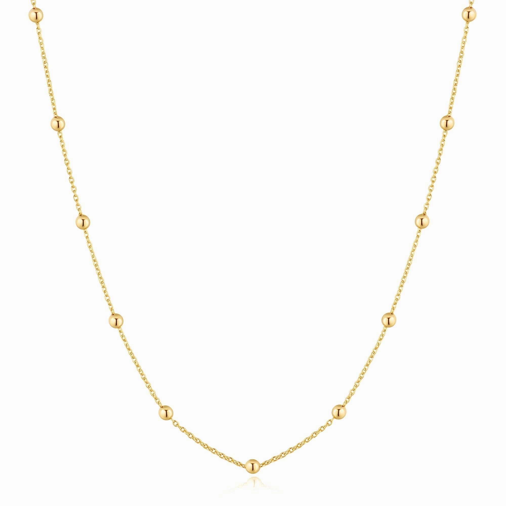 Ania Haie Gold Bobble Long Chain Necklace N060-04G