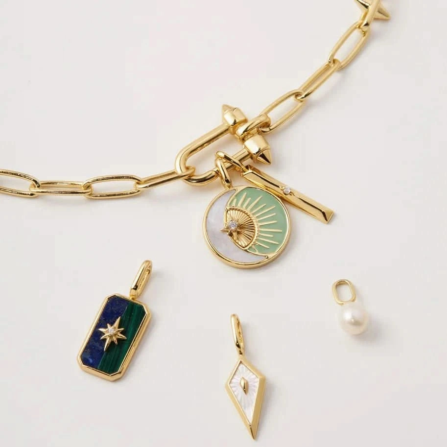 Ania Haie Gold Eclipse Charm NC048-24G