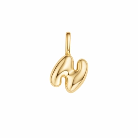 Ania Haie Gold N Letter Charm NC060-29G