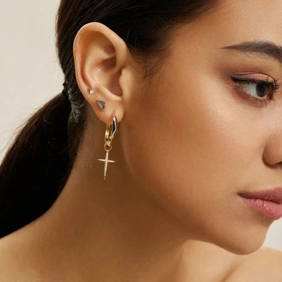 Ania Haie Silver Arrow Stud Earrings E049-03H